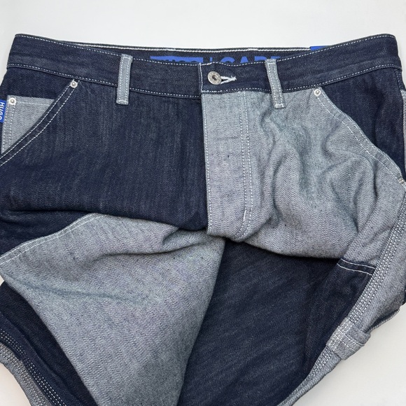 HUGO Mens Carpenter Style Jeans- Mixed Denim- 32x32 - Picture 12 of 12